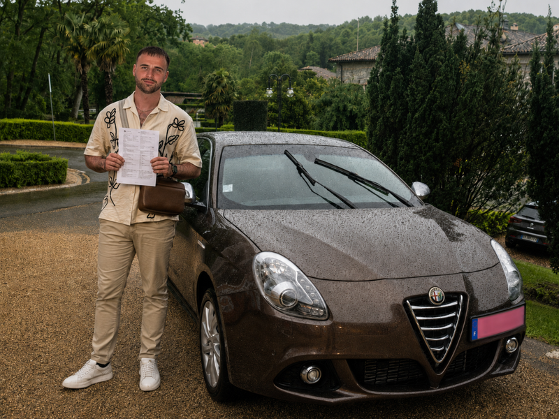 Alfa Romeo Giulietta marron - 2013
