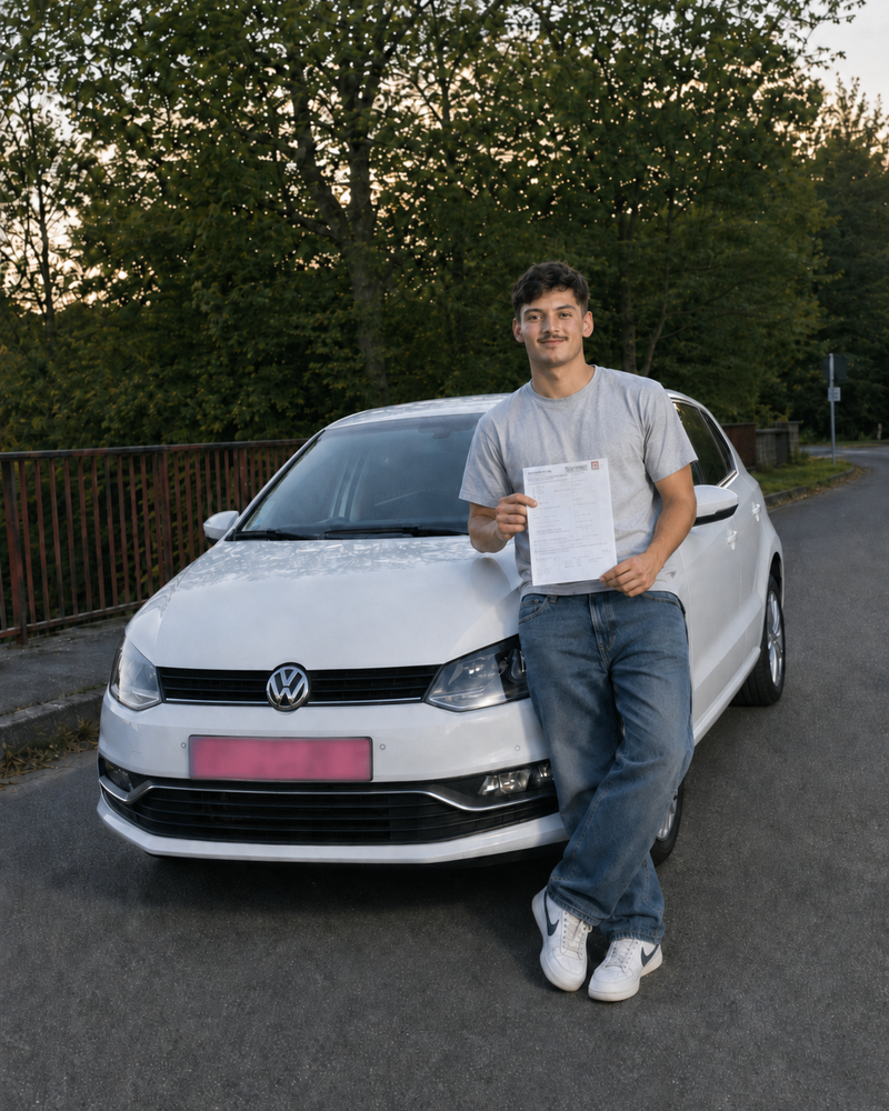 Volkswagen Polo blanche — 2016